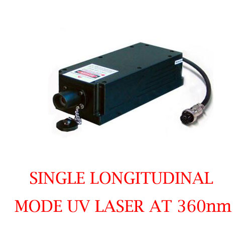 Best reliability and lifetime 360nm ultraviolet single longitudinal mode laser 1~50mW